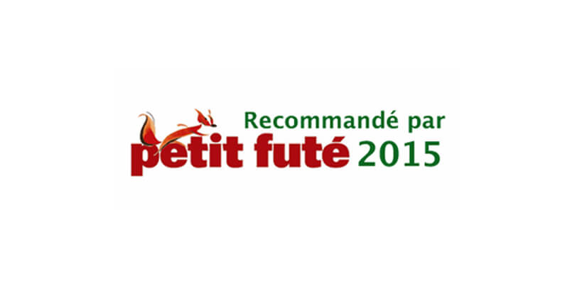 TENDANCE ZEN RECOMMANDE PAR LE PETIT FUTE 2015 !!